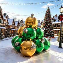 Load image into Gallery viewer, big shiny ball Christmas tree ornaments decor
