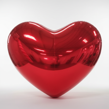 Load image into Gallery viewer, Big Inflatable Chrome Heart Ball – Wedding, Valentines &amp; Event Decor
