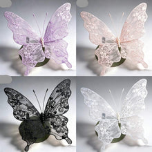 Load image into Gallery viewer, lace butterfly gargen party decorations 
