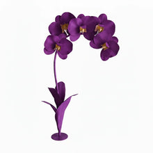 Load image into Gallery viewer, Purple Orchid Flower crafts trade show retail window display decor
