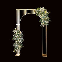 Load image into Gallery viewer, Gold Stainless Steel Wedding Arch Backdrop decoration
