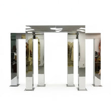 Load image into Gallery viewer, Premium silver stainless steel wedding arch indoor evemt design
