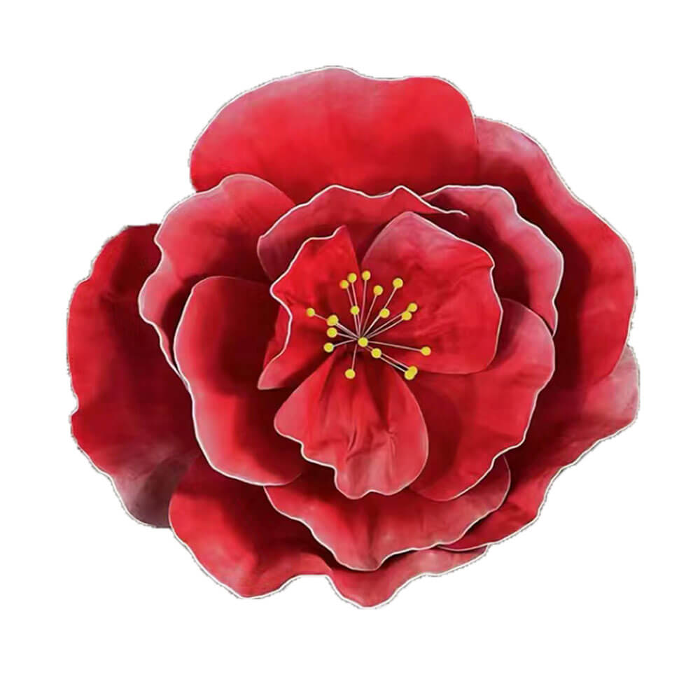 giant flowers decoration for christmas holiday events