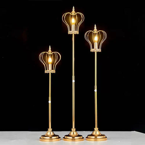 gold crown light decorations