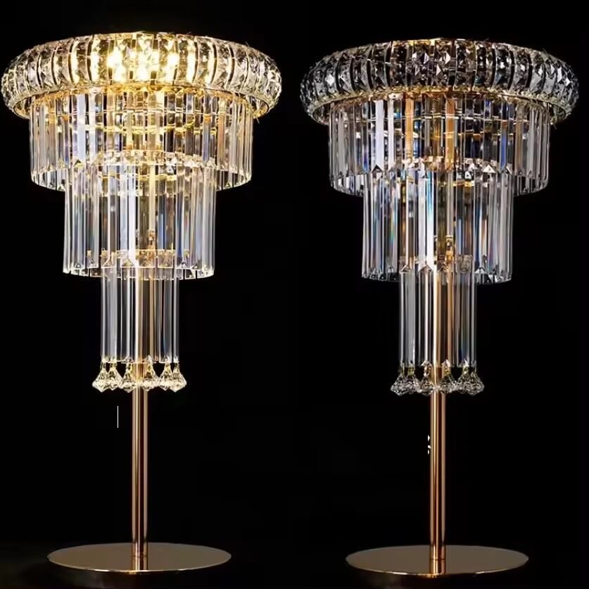 crystal table centerpiece decorations 