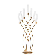Load image into Gallery viewer, metal candle holder for wedding table 
