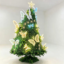 Load image into Gallery viewer, electric butterfly decoration christmas tree craft
