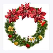 Load image into Gallery viewer, 2FT Handmade Poinsettia XMAS Holiday decoration
