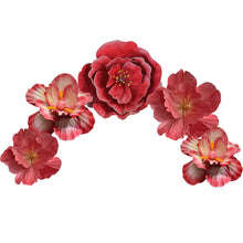 Load image into Gallery viewer, giant flower decor for holiday store front
