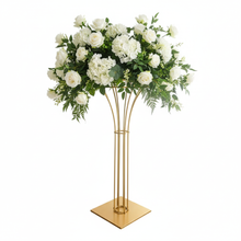 Load image into Gallery viewer, Gold wedding flower centerpiece decoration 
