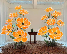 Load image into Gallery viewer, Free standing led giant flower decoration for luxury events
