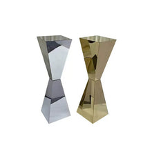 Load image into Gallery viewer, stainless stell table centerpiece flower decor
