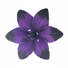 Load image into Gallery viewer, Purple giant flower decoration
