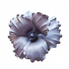 Load image into Gallery viewer, silver flower decorations luxury wall decor 
