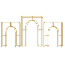 Load image into Gallery viewer, Premium metal wedding arch backdrop for ceremonies and special events
