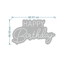Load image into Gallery viewer, Happy birthday led neon sign for theme party
