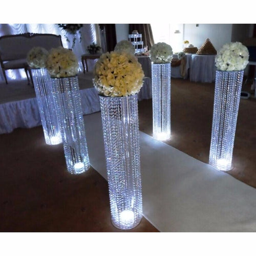 crystal-wedding-road-lead-centerpiece-event-party-decorations