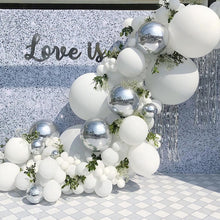 Load image into Gallery viewer, white-balloons-garland-arch-kits-wedding-party-decorations

