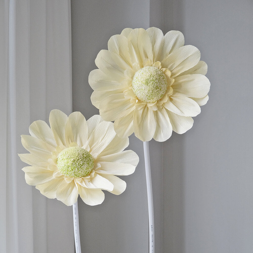 Handmade giant paper flower for alice in wonderland party