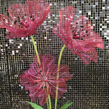 Load image into Gallery viewer, giant organza flowers for event decor
