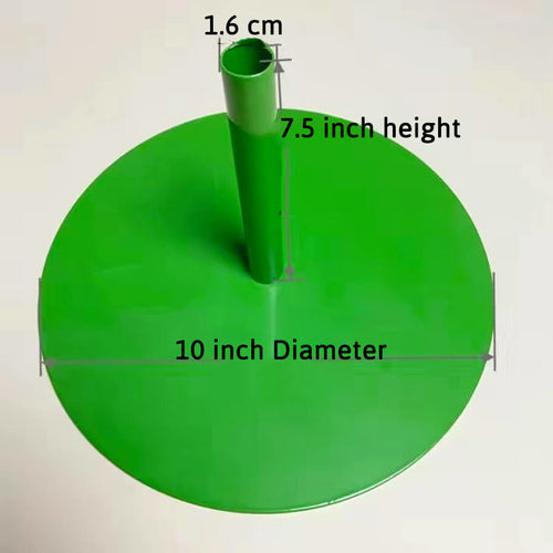 metal base for giant paper flowers