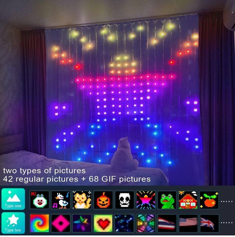 Curtain Led light | Party Home Decoration | Partylandup β PartyLandUp