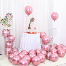 Load image into Gallery viewer, 25pcs Rose Gold Metal Balloon
