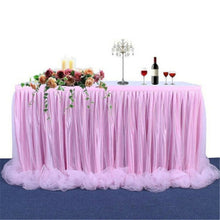 Load image into Gallery viewer, baby-shower-birthday-party-decor-tutu-table-cover-skirt
