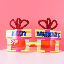 Load image into Gallery viewer, Funny Glasses Hawaii Beach Party Pink Sunglasses Flamingo Party Tropical Decorations Pineapple Summer Luau Hawaiian Party Event
